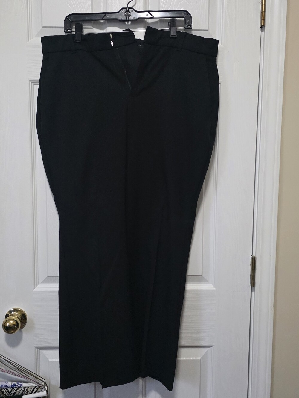 torrid Black Straight-Leg Womens Dress Pants